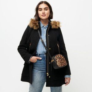 J Crew Chateau Parka Black